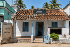 Dr. A.P.J. Abdul Kalam Birth House in Rameswaram, Tamil Nadu, India – childhood home of the Missile Man and former President of India