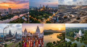 Ranchi, Jamshedpur, Dhanbad, Bokaro and other major cities of Jharkhand.