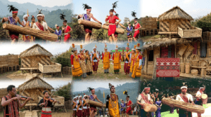 Khasi, Garo and Jaintia communities celebrating the traditional culture, dances, music and heritage of Meghalaya.