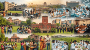 University of Delhi, IIT Delhi, JNU, AIIMS, Jamia Millia Islamia, and other leading educational institutions in Delhi.