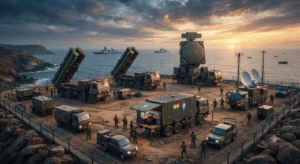 Advanced features of the Kusha Missile System including radar and launch vehicles.